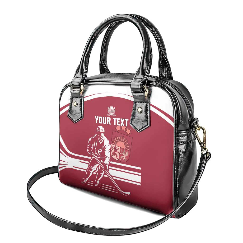 Custom Latvia Hockey Shoulder Handbag Latvija Latvija LT15