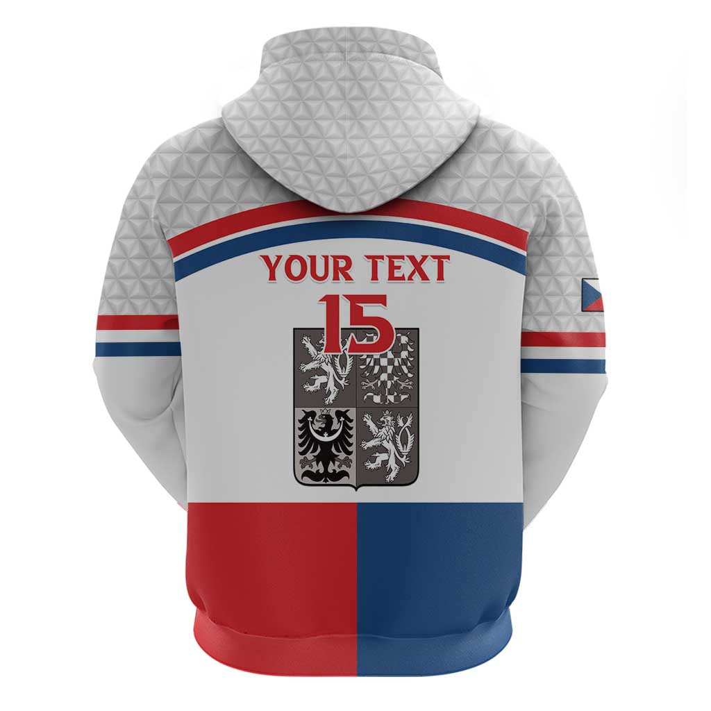 Custom Czech Hockey Hoodie Go Cesko LT15