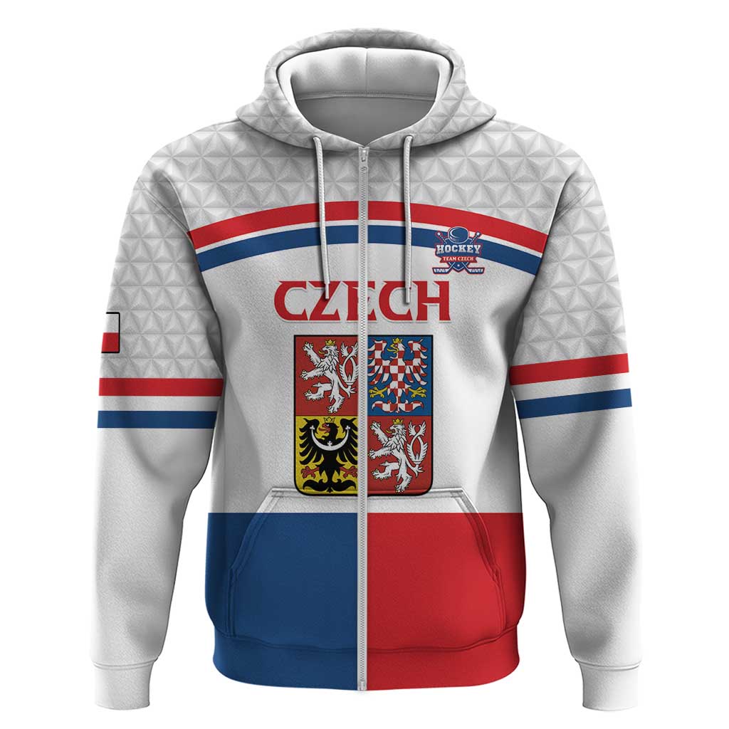 Custom Czech Hockey Hoodie Go Cesko LT15