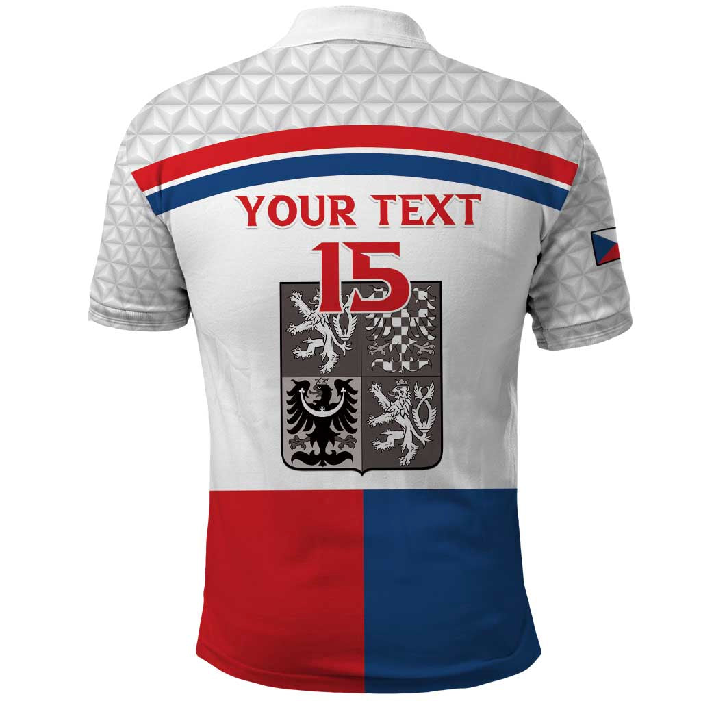 Custom Czech Hockey Polo Shirt Go Cesko LT15