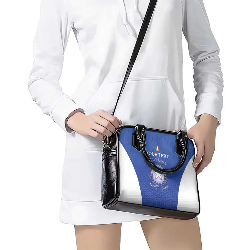 Italy Rugby Custom Shoulder Handbag Go Gli Azzurri LT15