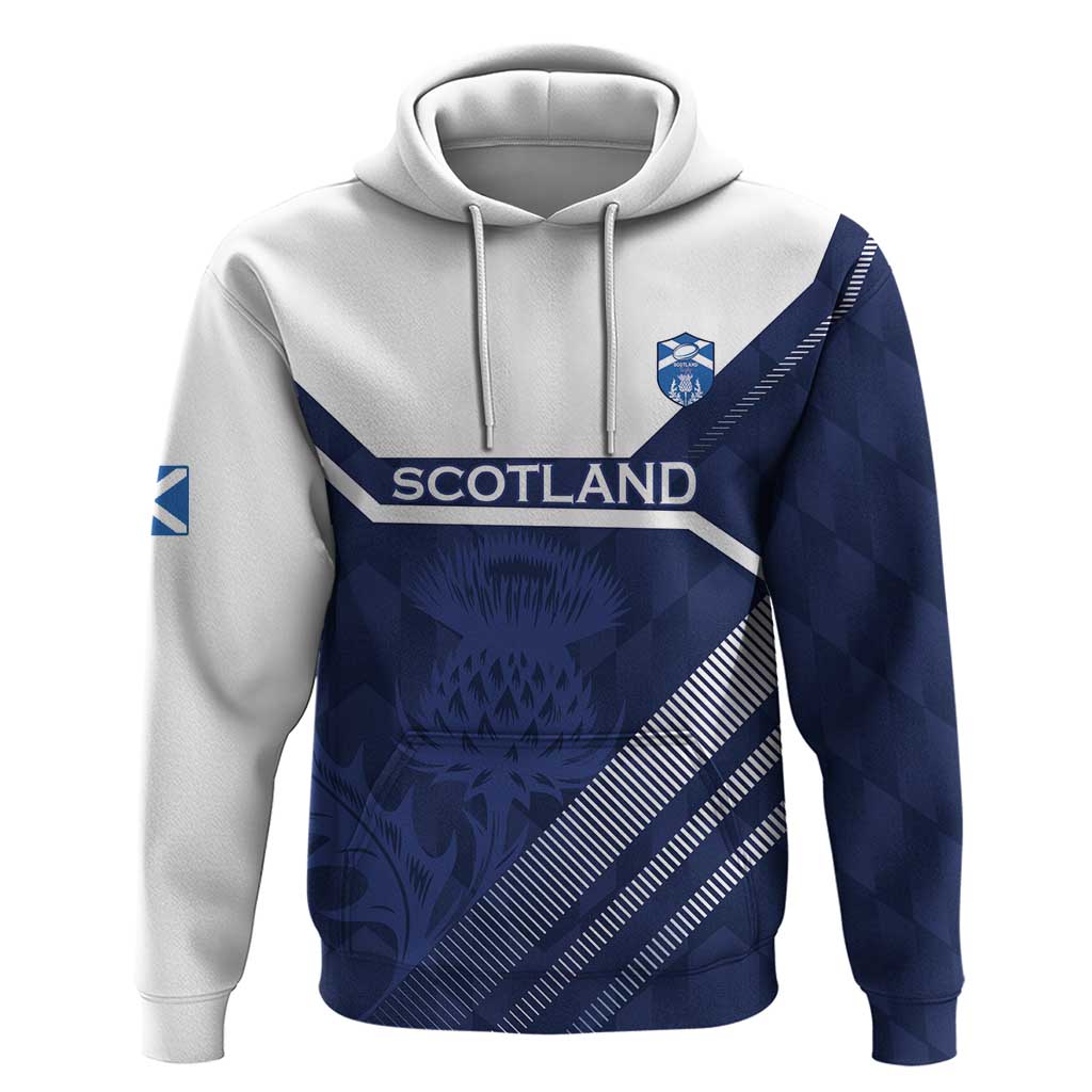Scotland Rugby Custom Hoodie Come On Thistle LT15