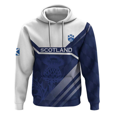 Scotland Rugby Custom Hoodie Come On Thistle LT15