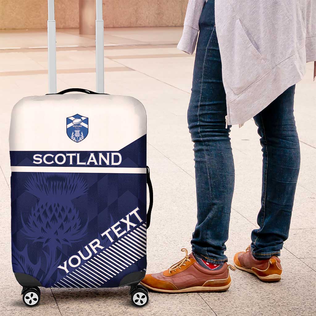 Scotland Rugby Custom Luggage Cover Come On Thistle LT15