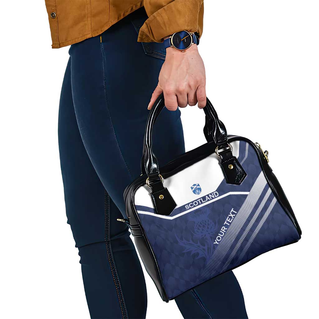 Scotland Rugby Custom Shoulder Handbag Come On Thistle LT15