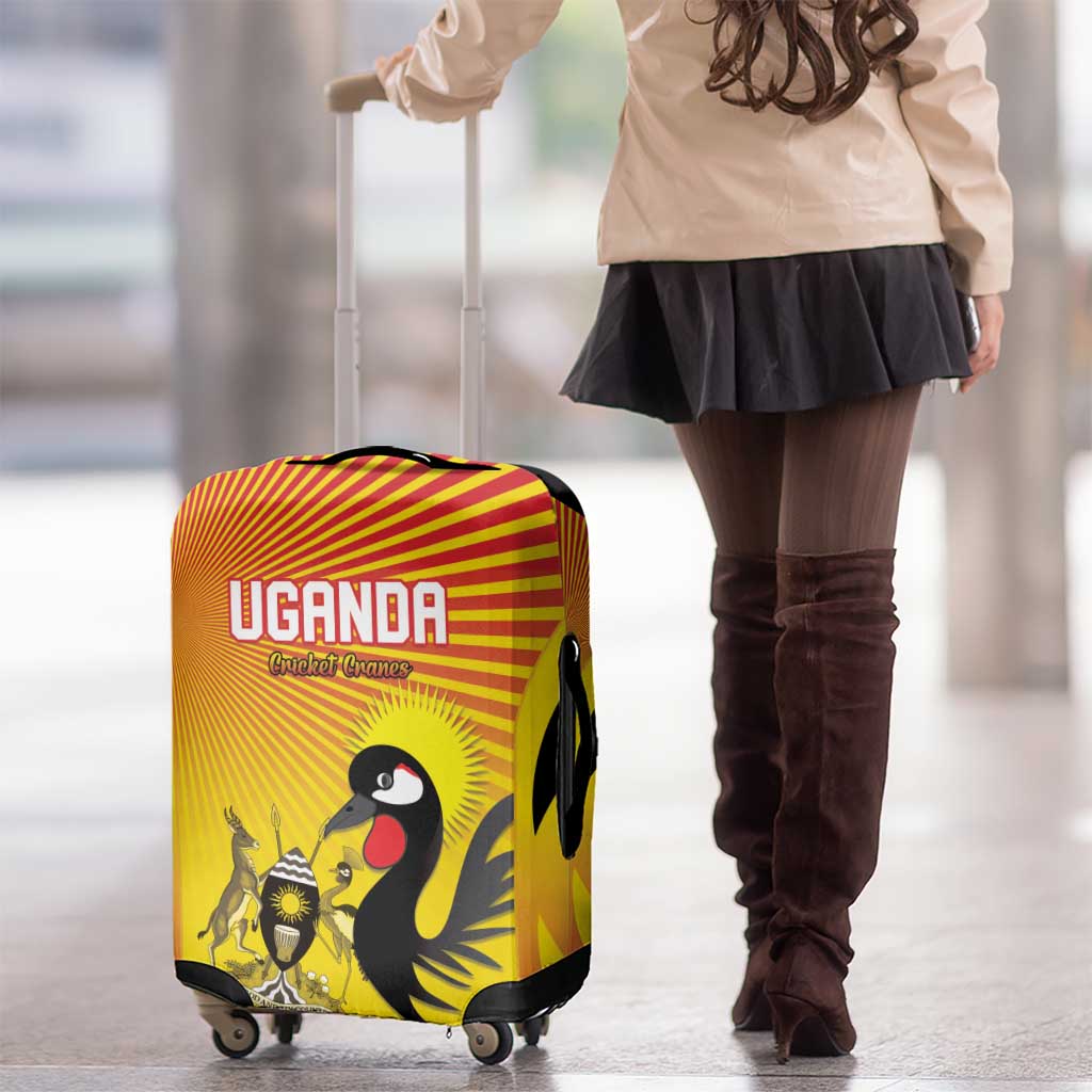 Uganda Cricket Luggage Cover Go Cricket Cranes Go LT15