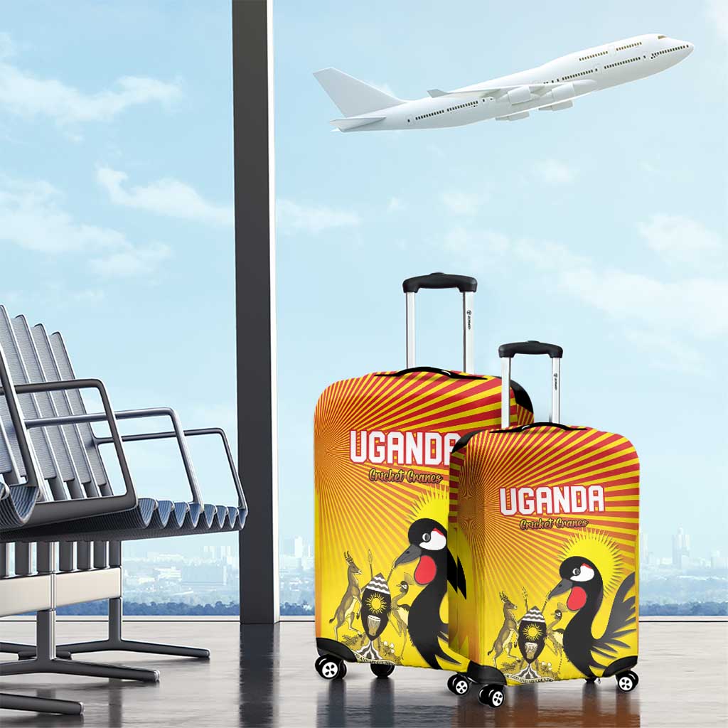 Uganda Cricket Luggage Cover Go Cricket Cranes Go LT15