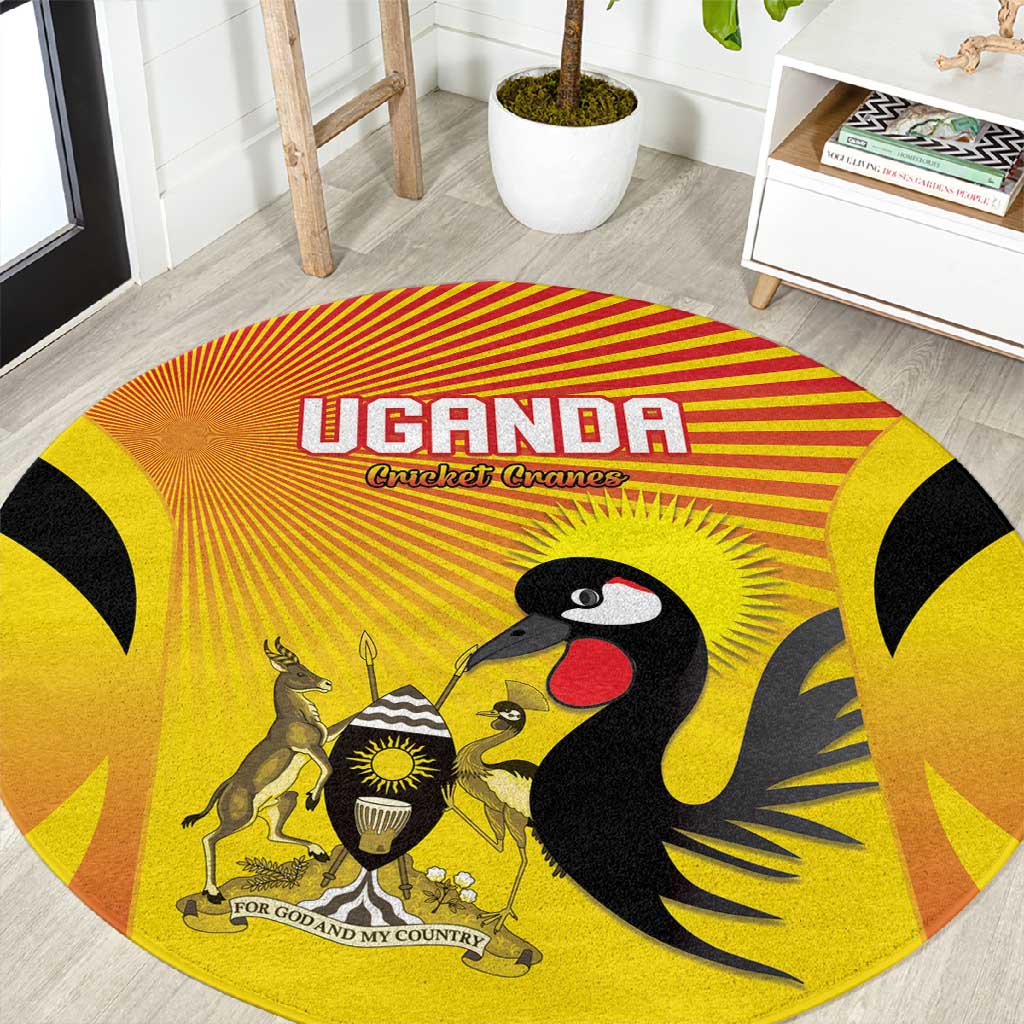 Uganda Cricket Round Carpet Go Champions LT15