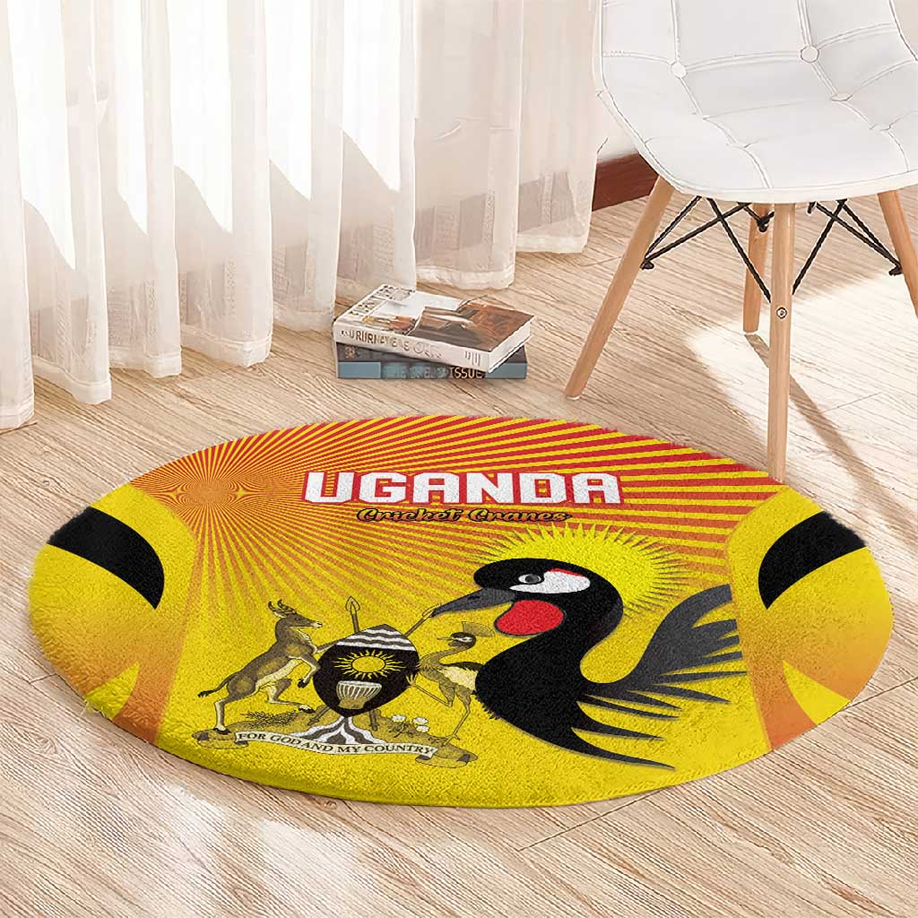 Uganda Cricket Round Carpet Go Champions LT15