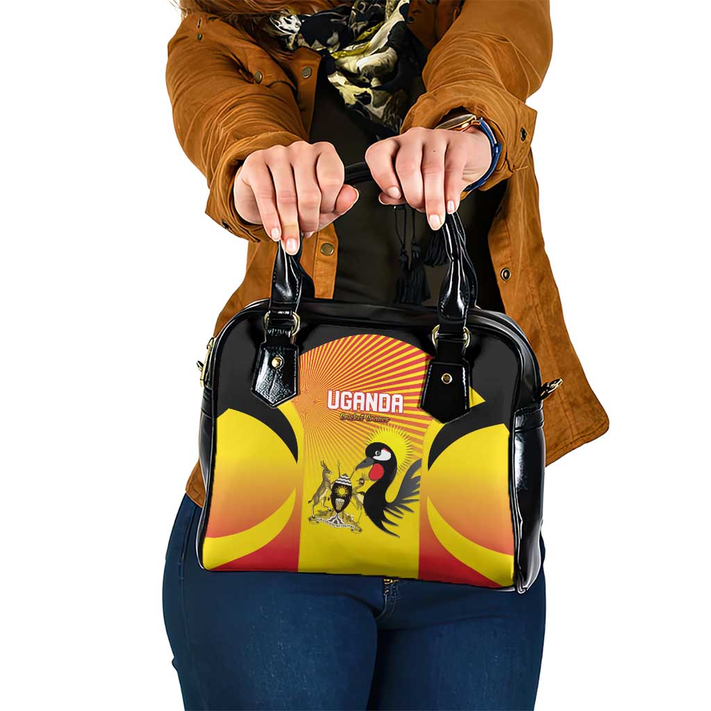 Uganda Cricket Shoulder Handbag Go Cricket Cranes Go LT15