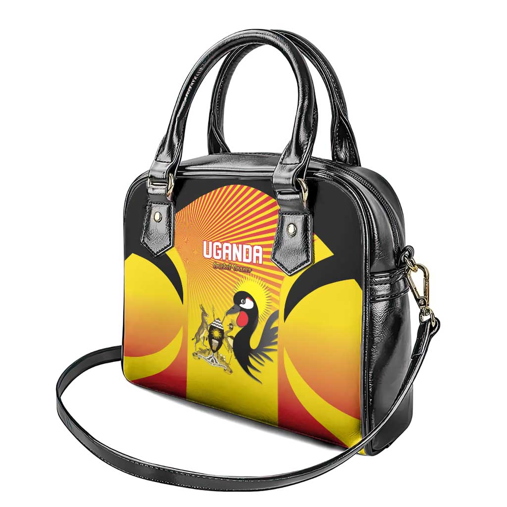 Uganda Cricket Shoulder Handbag Go Cricket Cranes Go LT15