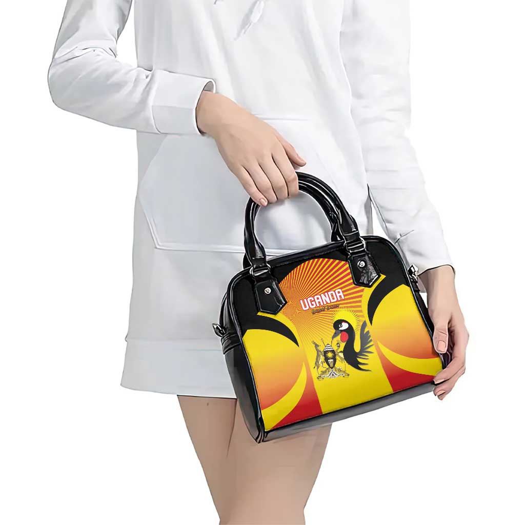Uganda Cricket Shoulder Handbag Go Cricket Cranes Go LT15