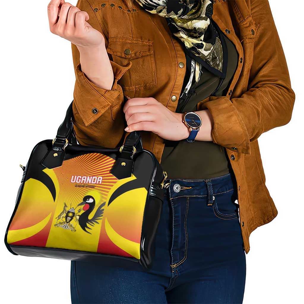 Uganda Cricket Shoulder Handbag Go Cricket Cranes Go LT15