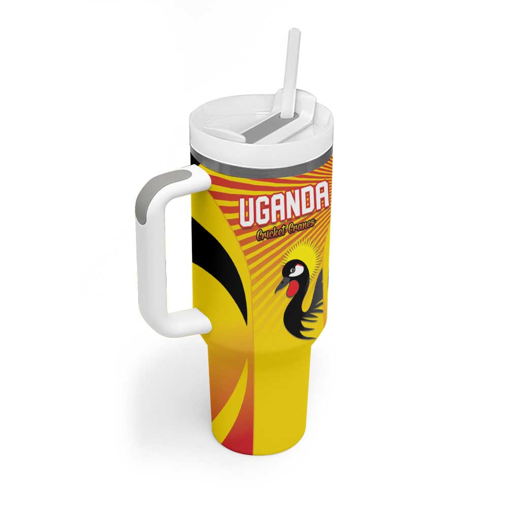 Custom Uganda Cricket Tumbler With Handle Go Champions LT15