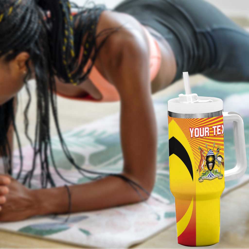 Custom Uganda Cricket Tumbler With Handle Go Champions LT15