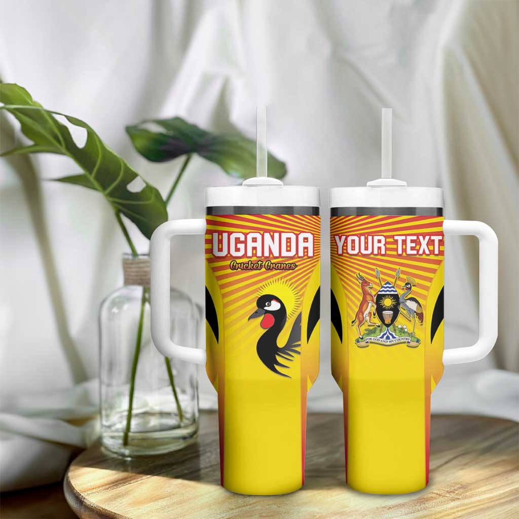 Custom Uganda Cricket Tumbler With Handle Go Champions LT15