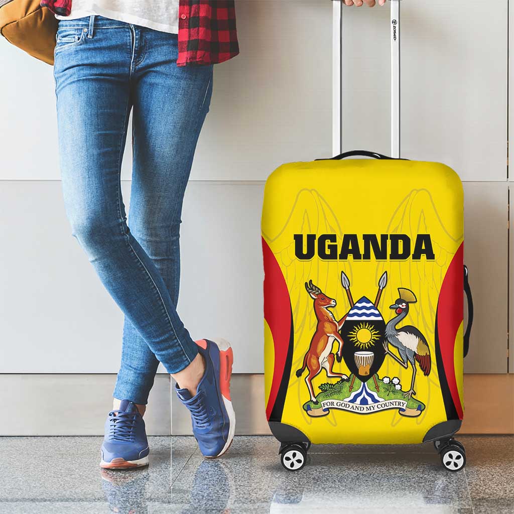 Uganda Cricket Luggage Cover Go Cricket Cranes LT15