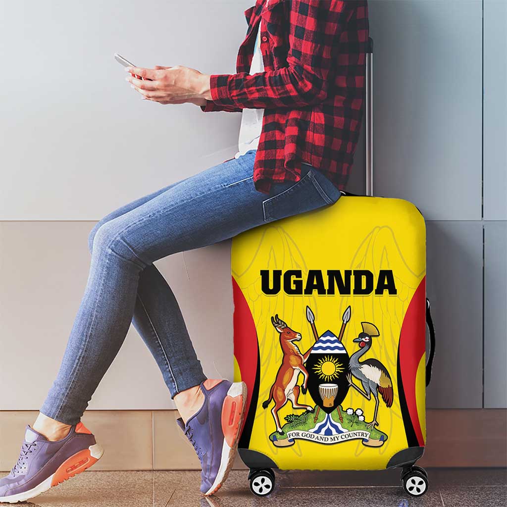 Uganda Cricket Luggage Cover Go Cricket Cranes LT15