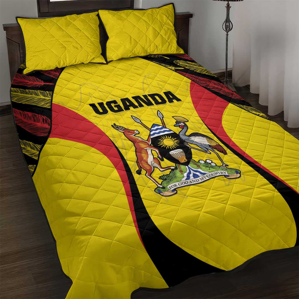 Uganda Cricket Quilt Bed Set Come On Cricket Cranes LT15