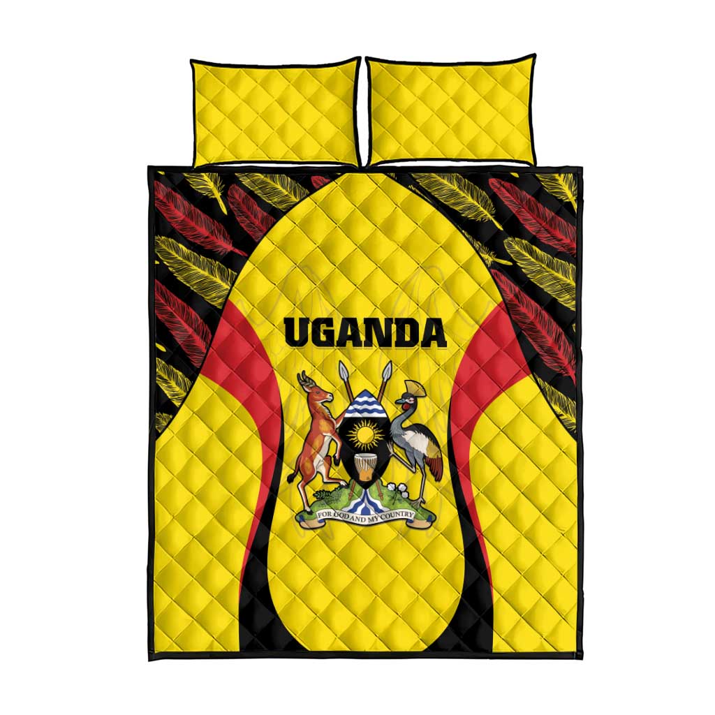 Uganda Cricket Quilt Bed Set Come On Cricket Cranes LT15