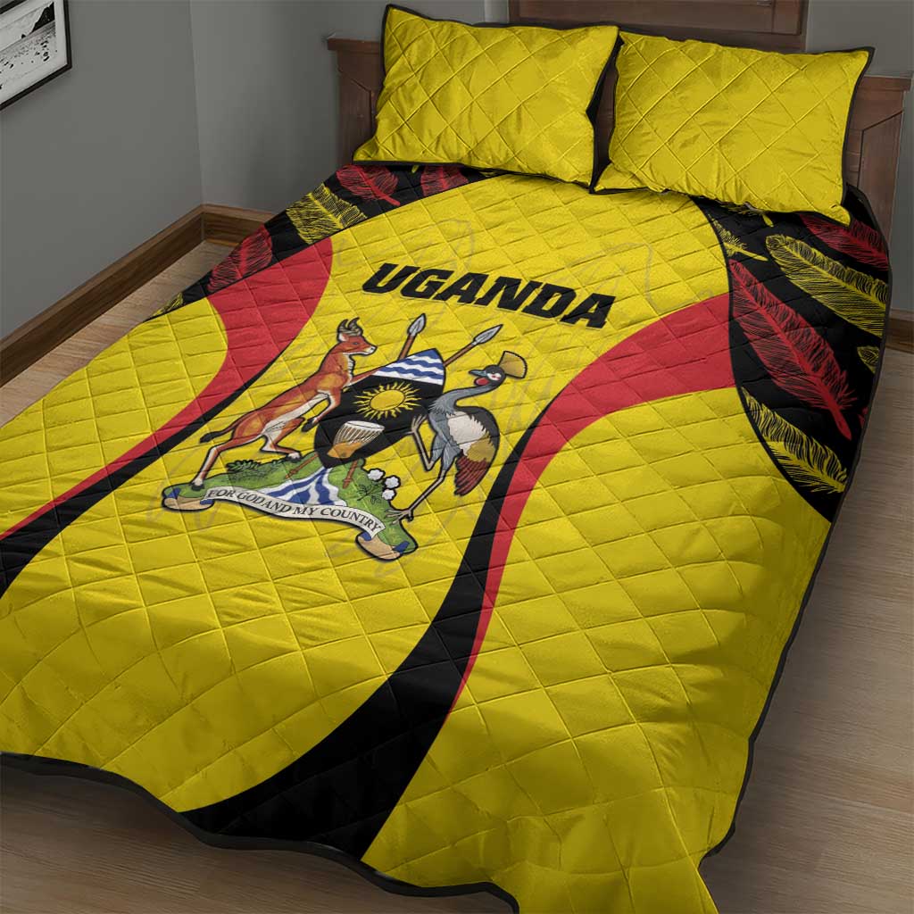 Uganda Cricket Quilt Bed Set Come On Cricket Cranes LT15
