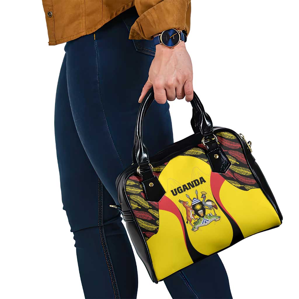 Uganda Cricket Shoulder Handbag Go Cricket Cranes LT15