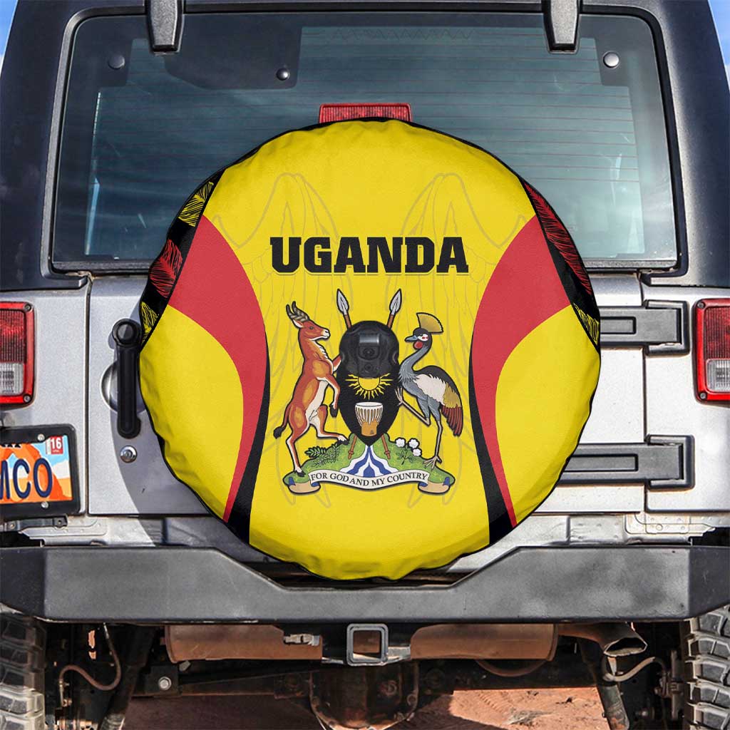 Uganda Cricket Spare Tire Cover Go Cricket Cranes LT15