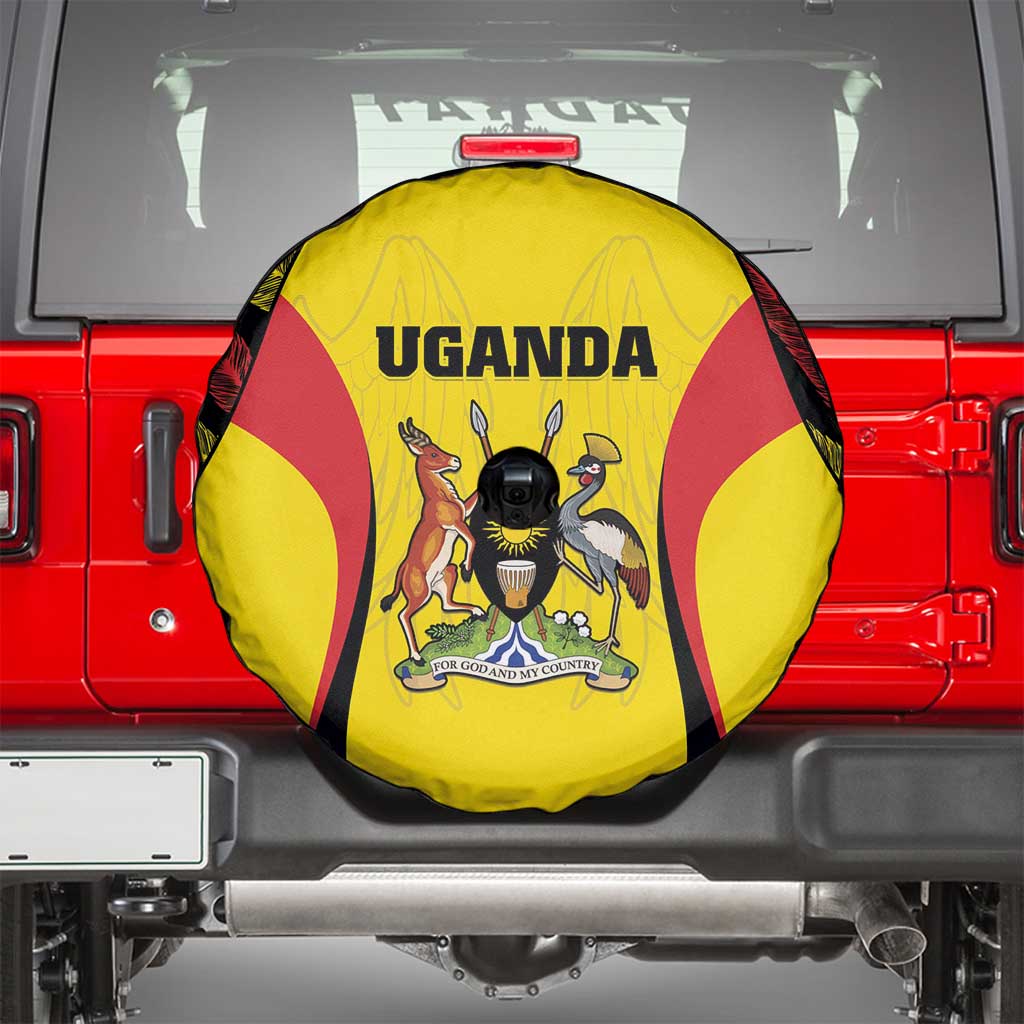 Uganda Cricket Spare Tire Cover Go Cricket Cranes LT15