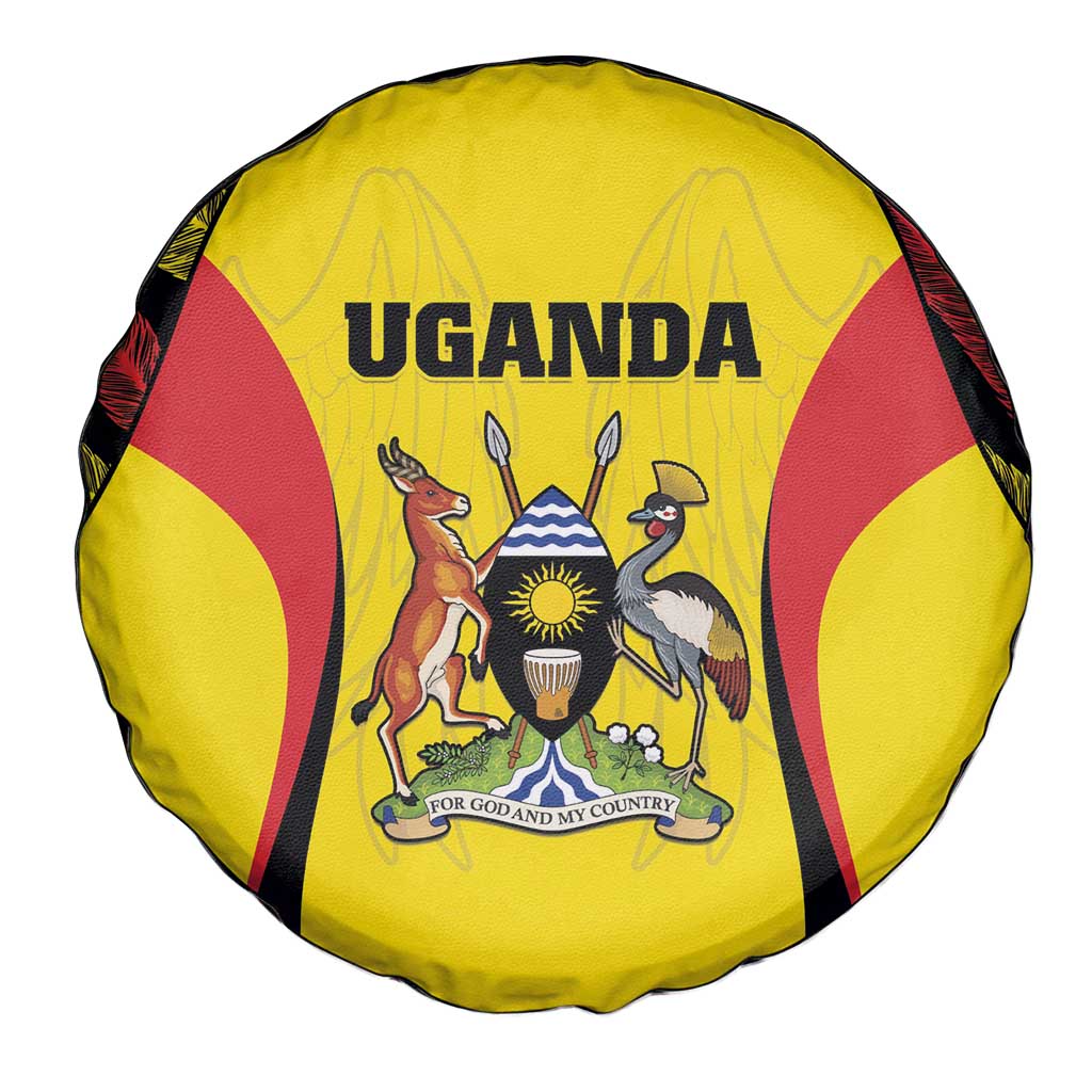 Uganda Cricket Spare Tire Cover Go Cricket Cranes LT15