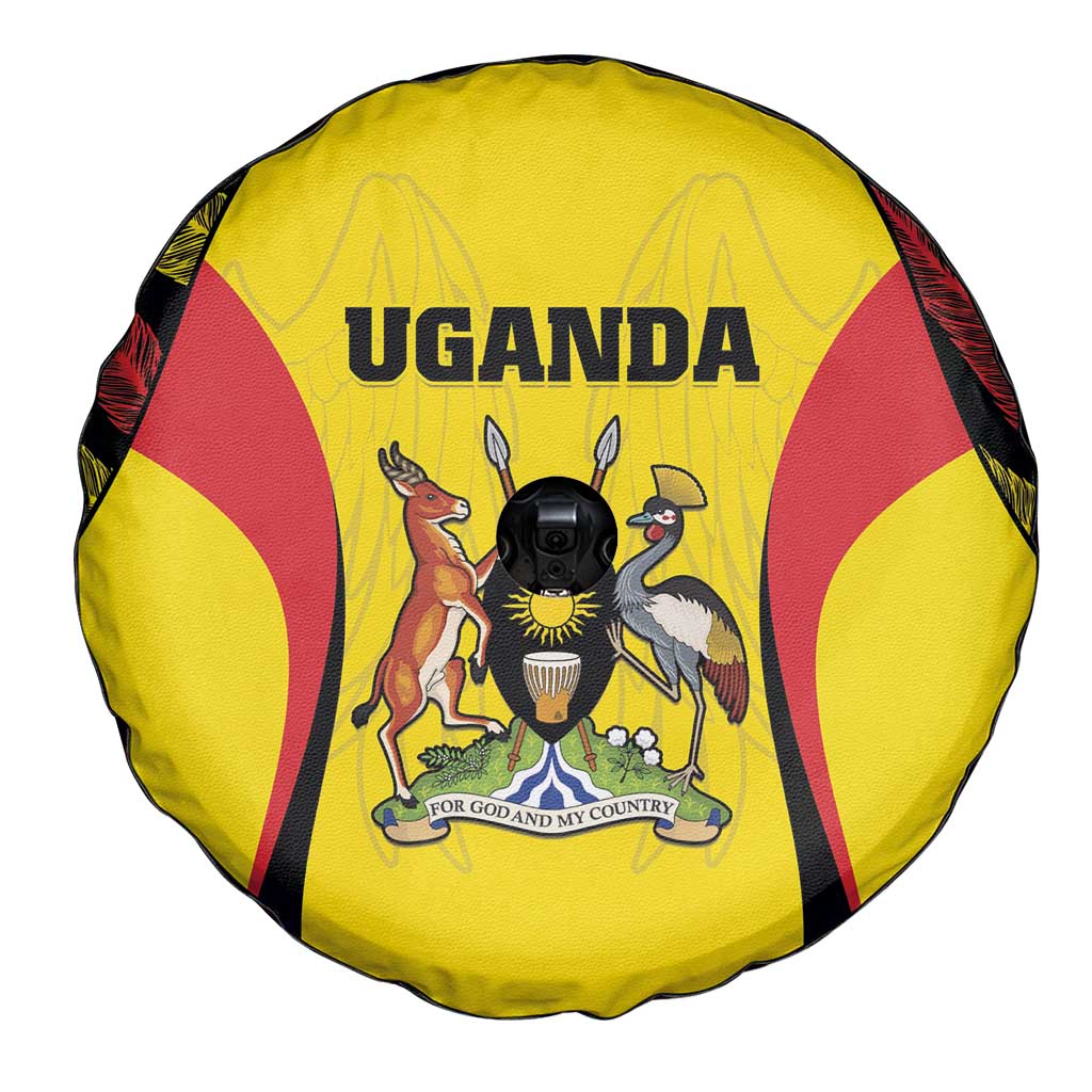 Uganda Cricket Spare Tire Cover Go Cricket Cranes LT15