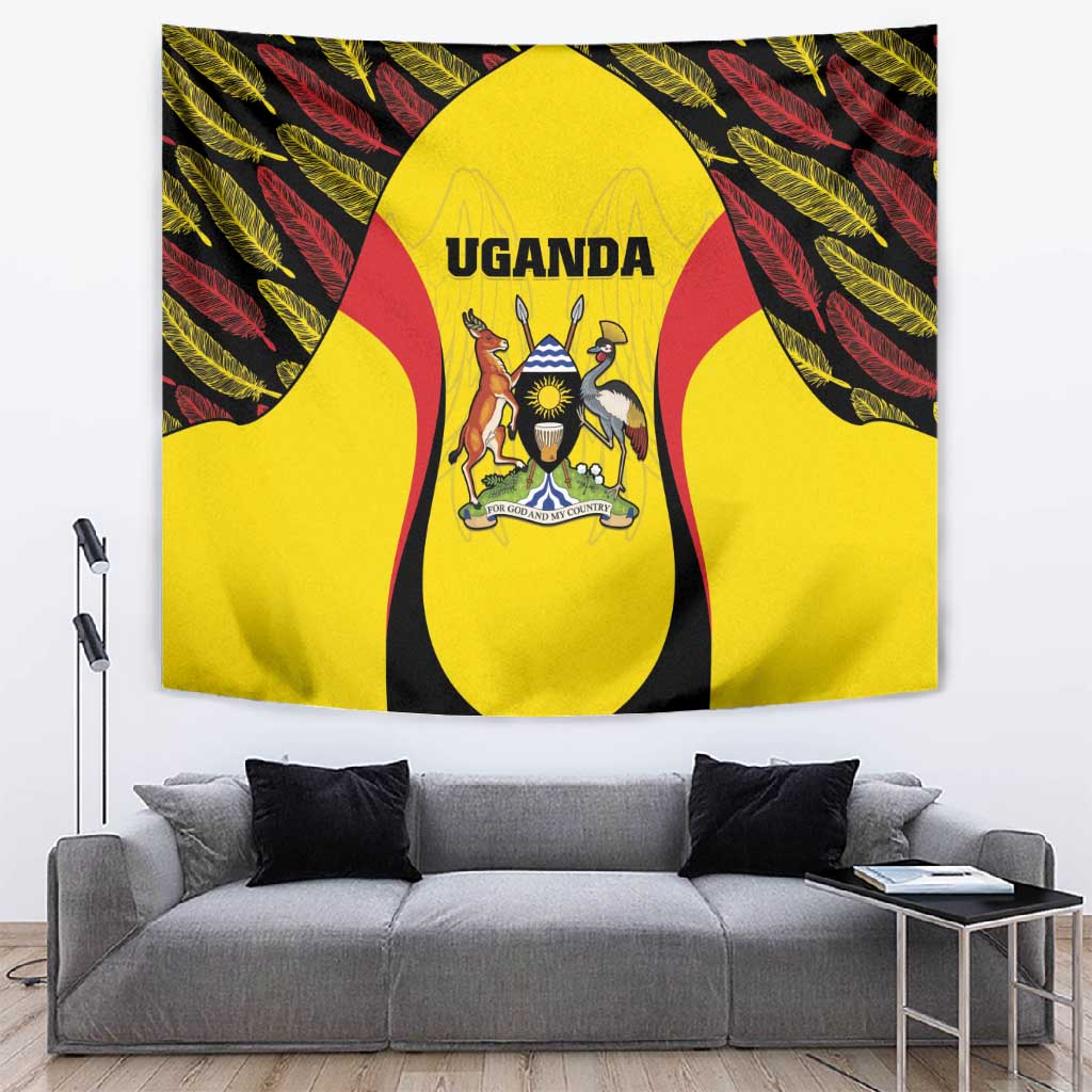 Uganda Cricket Tapestry Come On Cricket Cranes LT15