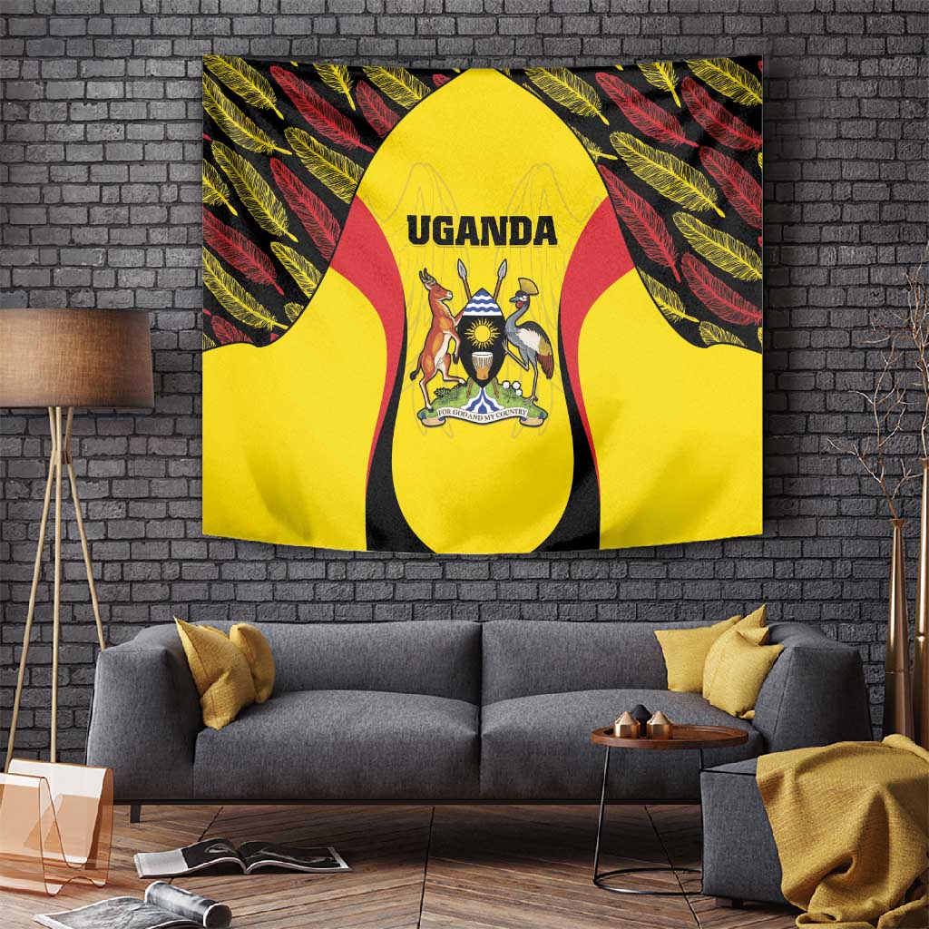 Uganda Cricket Tapestry Come On Cricket Cranes LT15