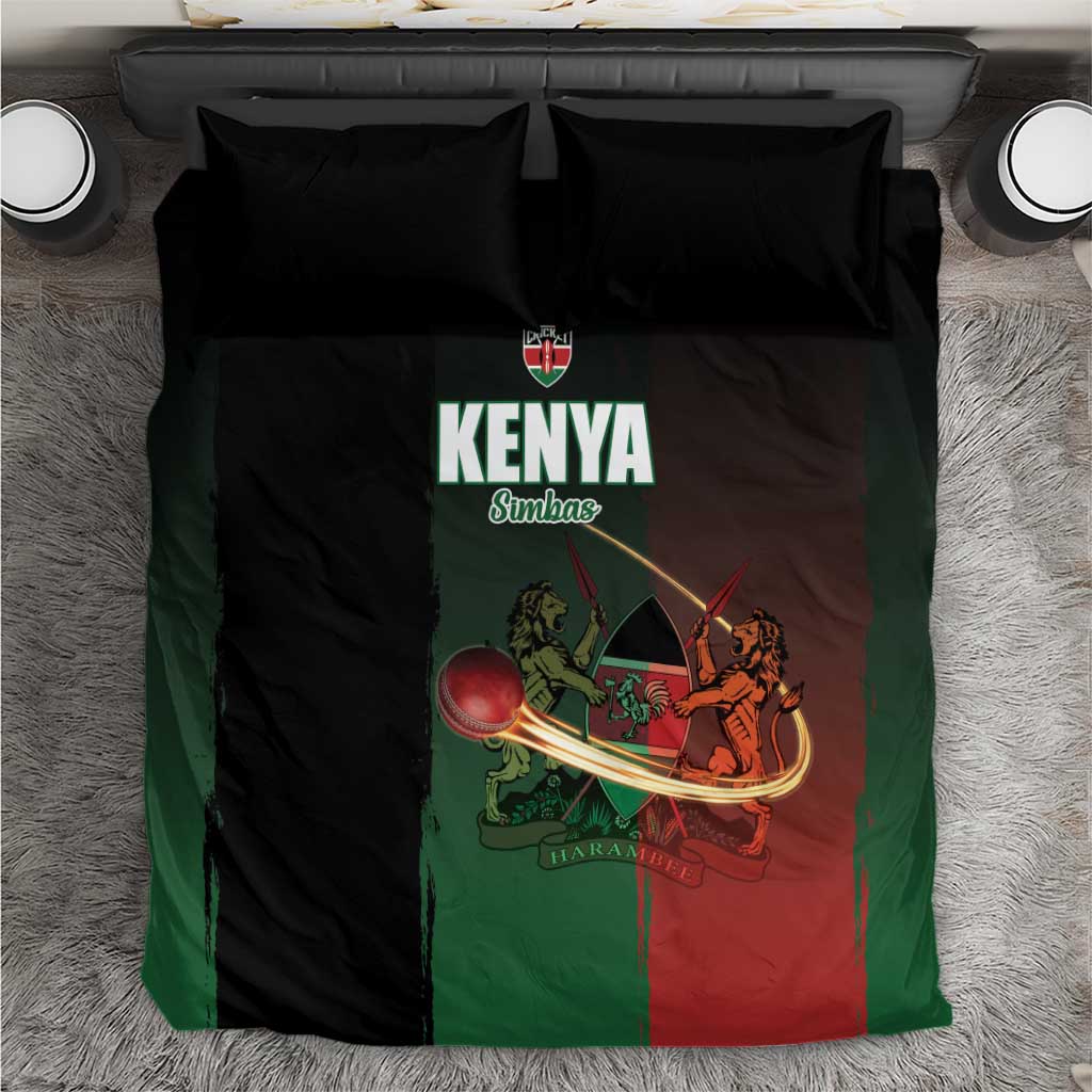Kenya Cricket Bedding Set Come On Simbas LT15