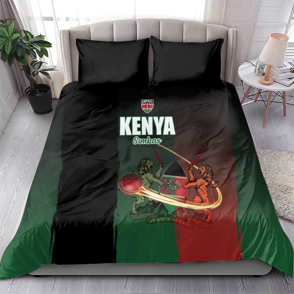 Kenya Cricket Bedding Set Come On Simbas LT15