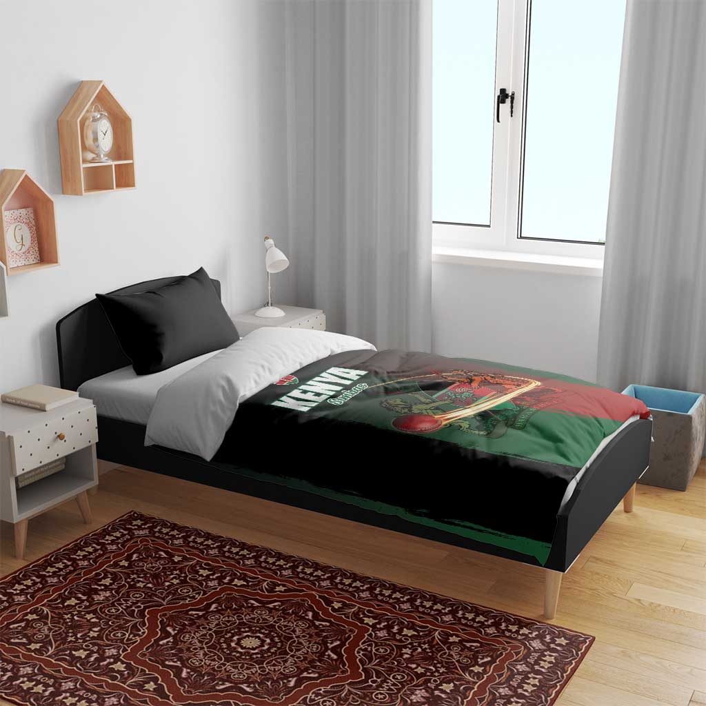 Kenya Cricket Bedding Set Come On Simbas LT15