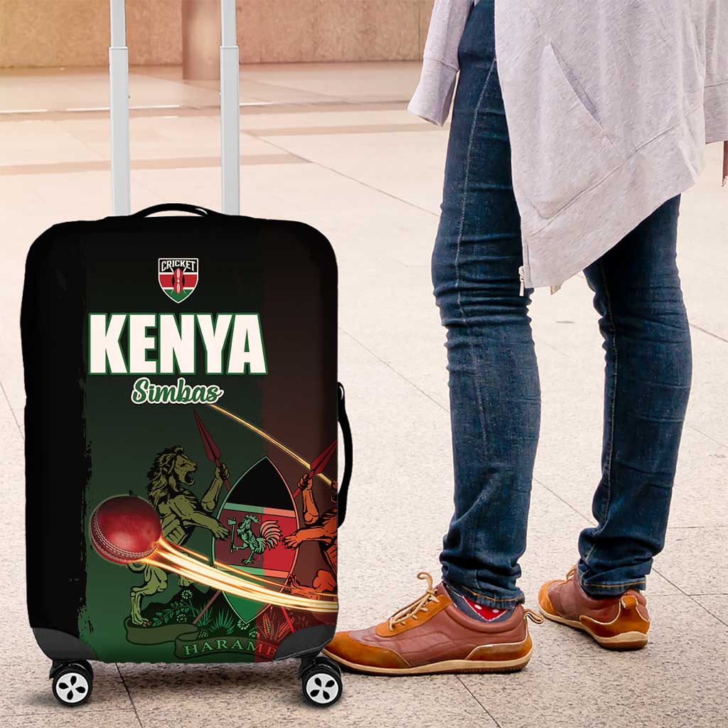 Kenya Cricket Luggage Cover Go Simbas Go LT15