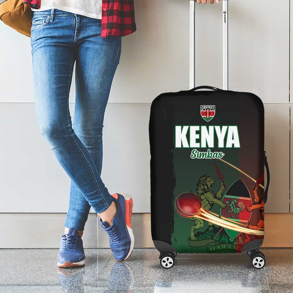Kenya Cricket Luggage Cover Go Simbas Go LT15
