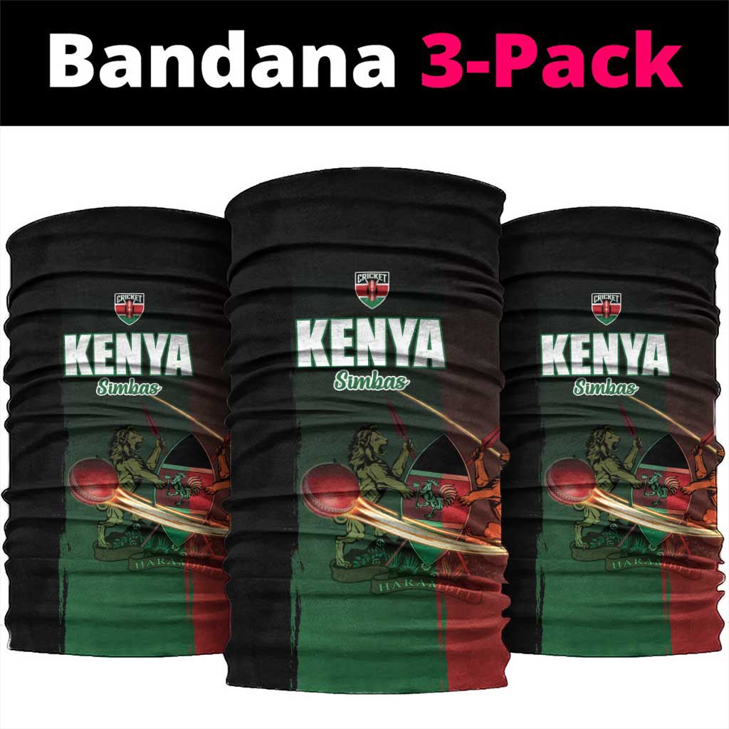 Kenya Cricket Neck Gaiter Go Simbas Go LT15