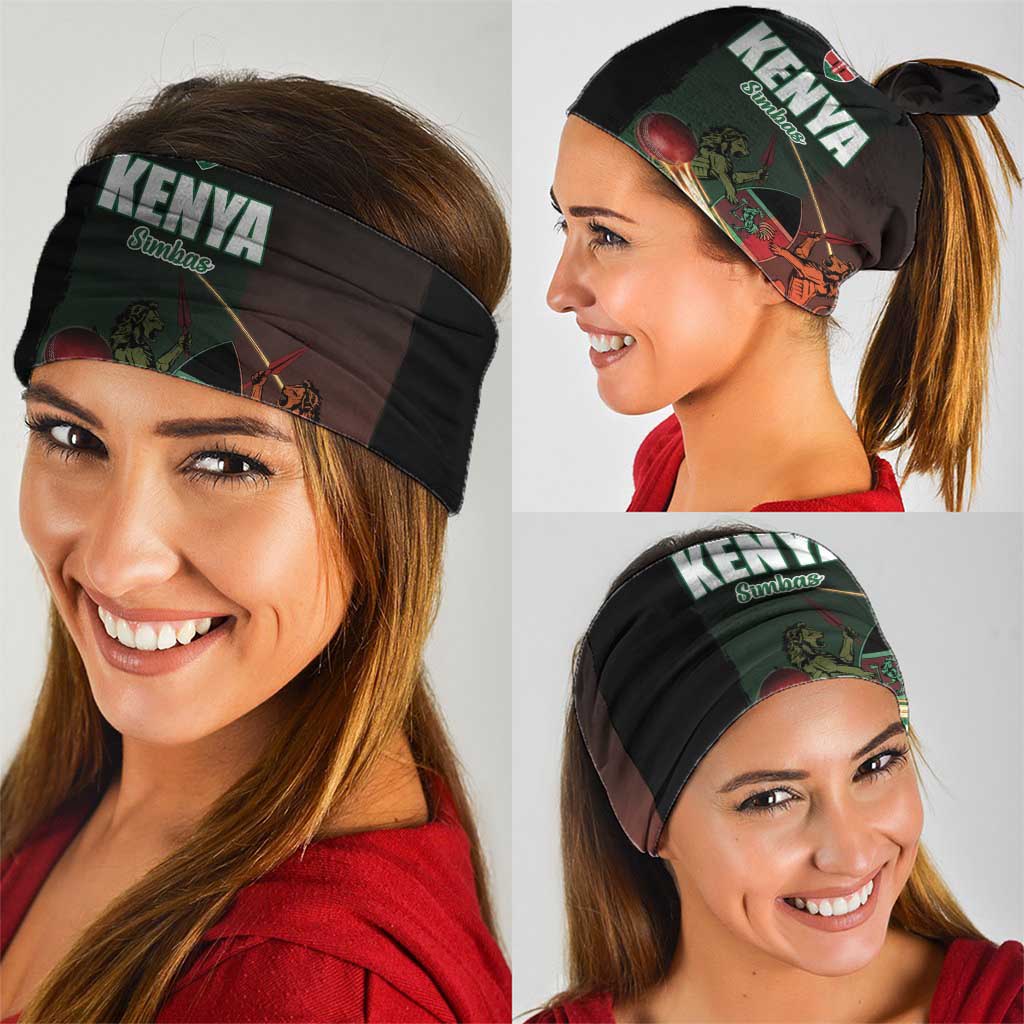 Kenya Cricket Neck Gaiter Go Simbas Go LT15