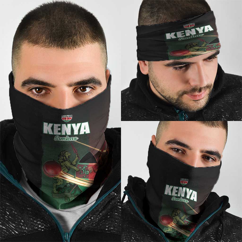 Kenya Cricket Neck Gaiter Go Simbas Go LT15