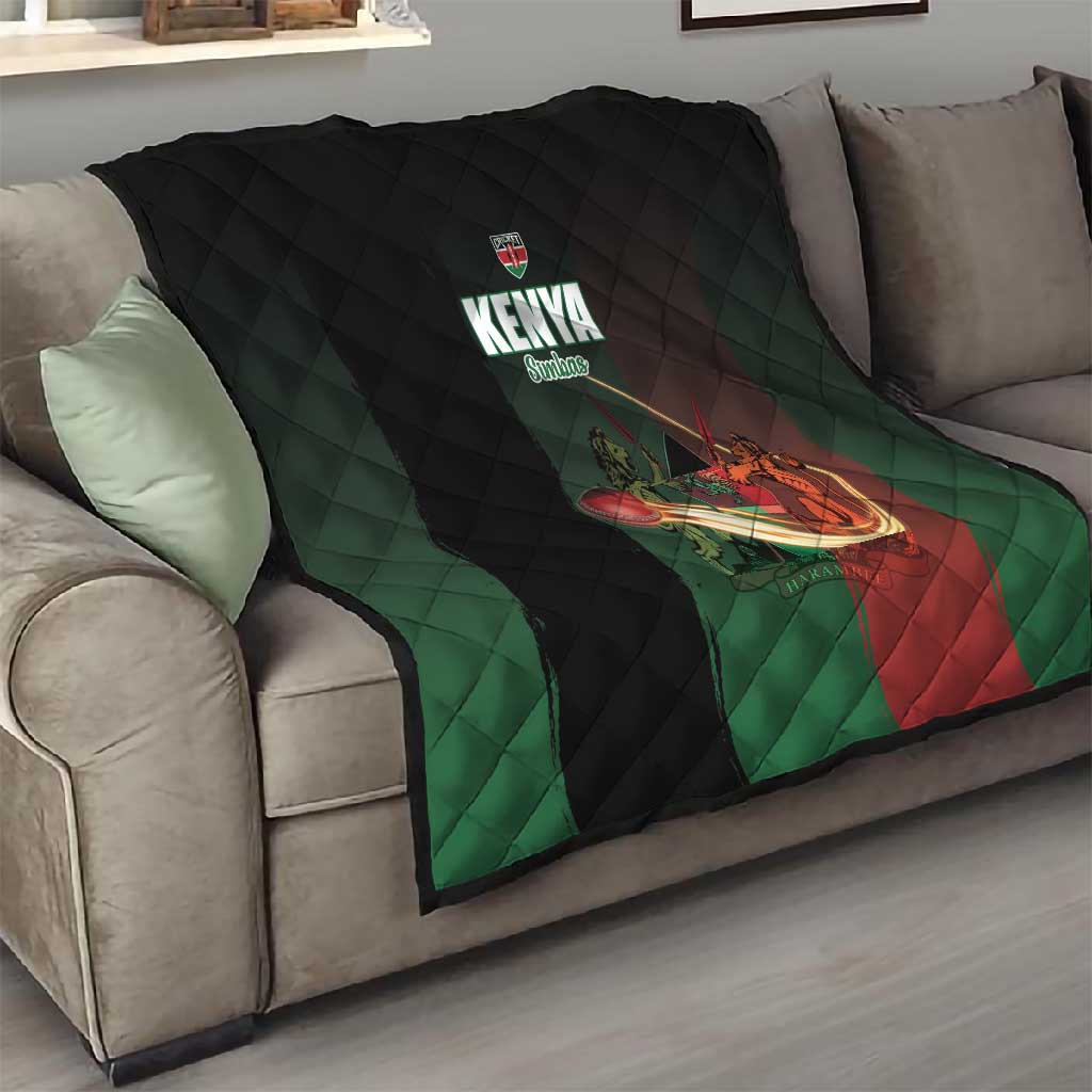 Kenya Cricket Quilt Come On Simbas LT15