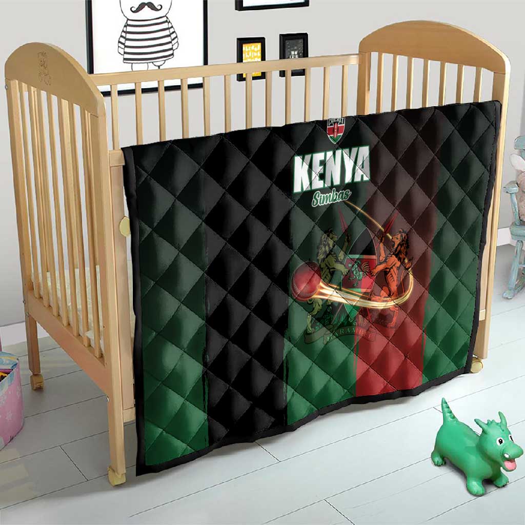 Kenya Cricket Quilt Come On Simbas LT15