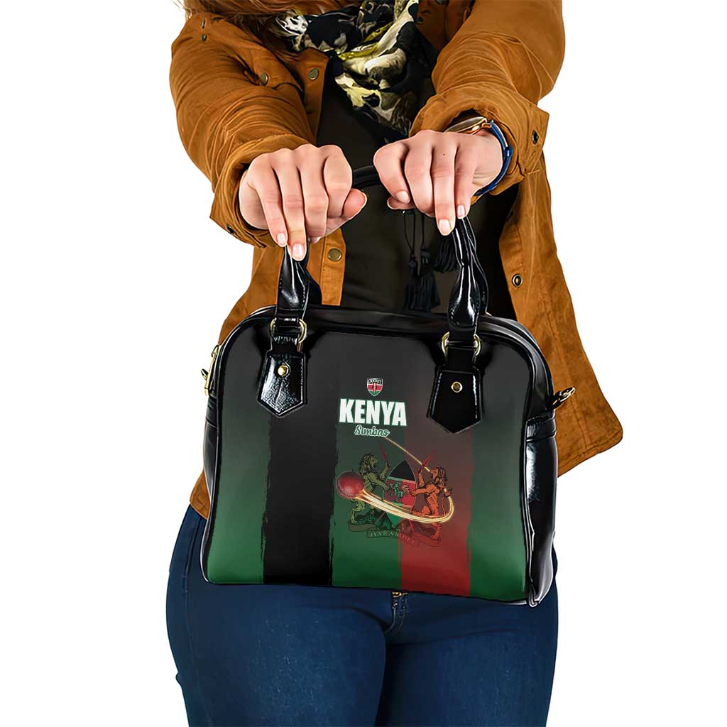 Kenya Cricket Shoulder Handbag Go Simbas Go LT15