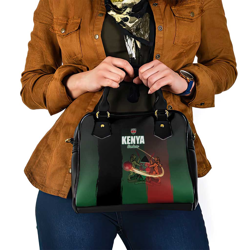 Kenya Cricket Shoulder Handbag Go Simbas Go LT15