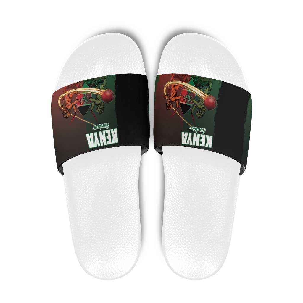 Kenya Cricket Slide Sandals Go Simbas Go LT15