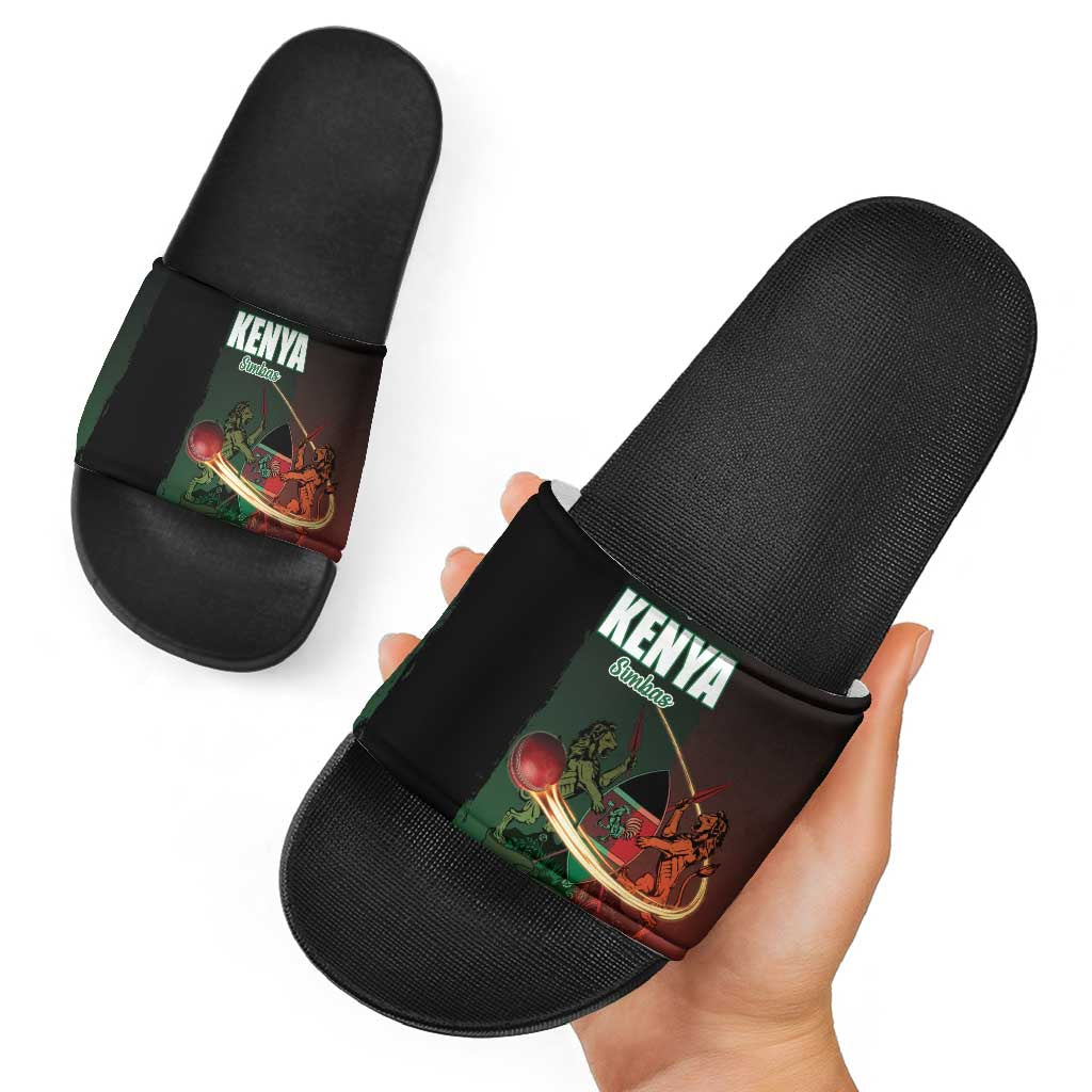 Kenya Cricket Slide Sandals Go Simbas Go LT15