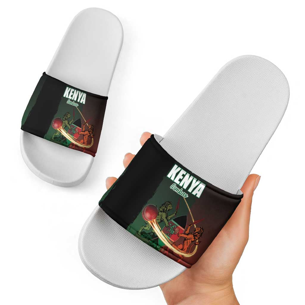 Kenya Cricket Slide Sandals Go Simbas Go LT15