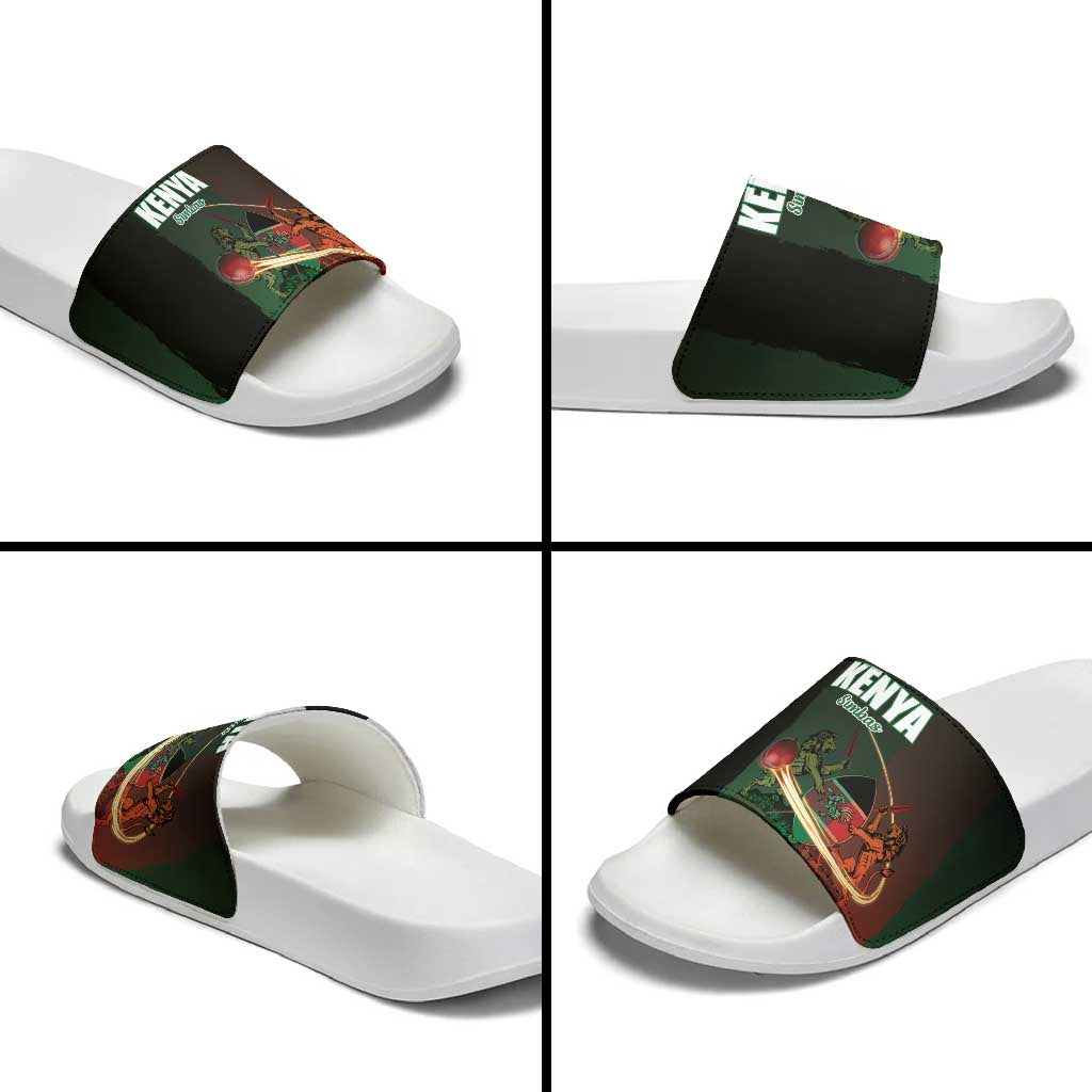 Kenya Cricket Slide Sandals Go Simbas Go LT15
