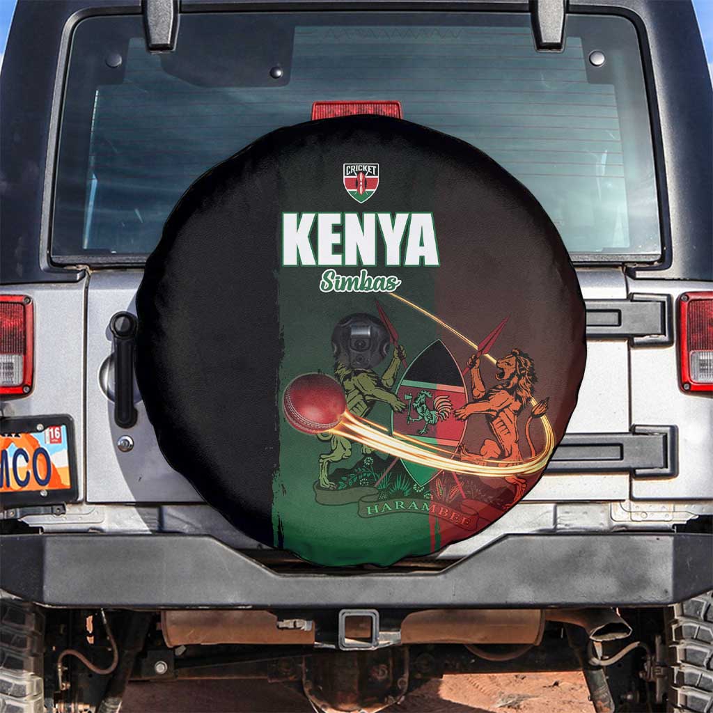 Kenya Cricket Spare Tire Cover Go Simbas Go LT15