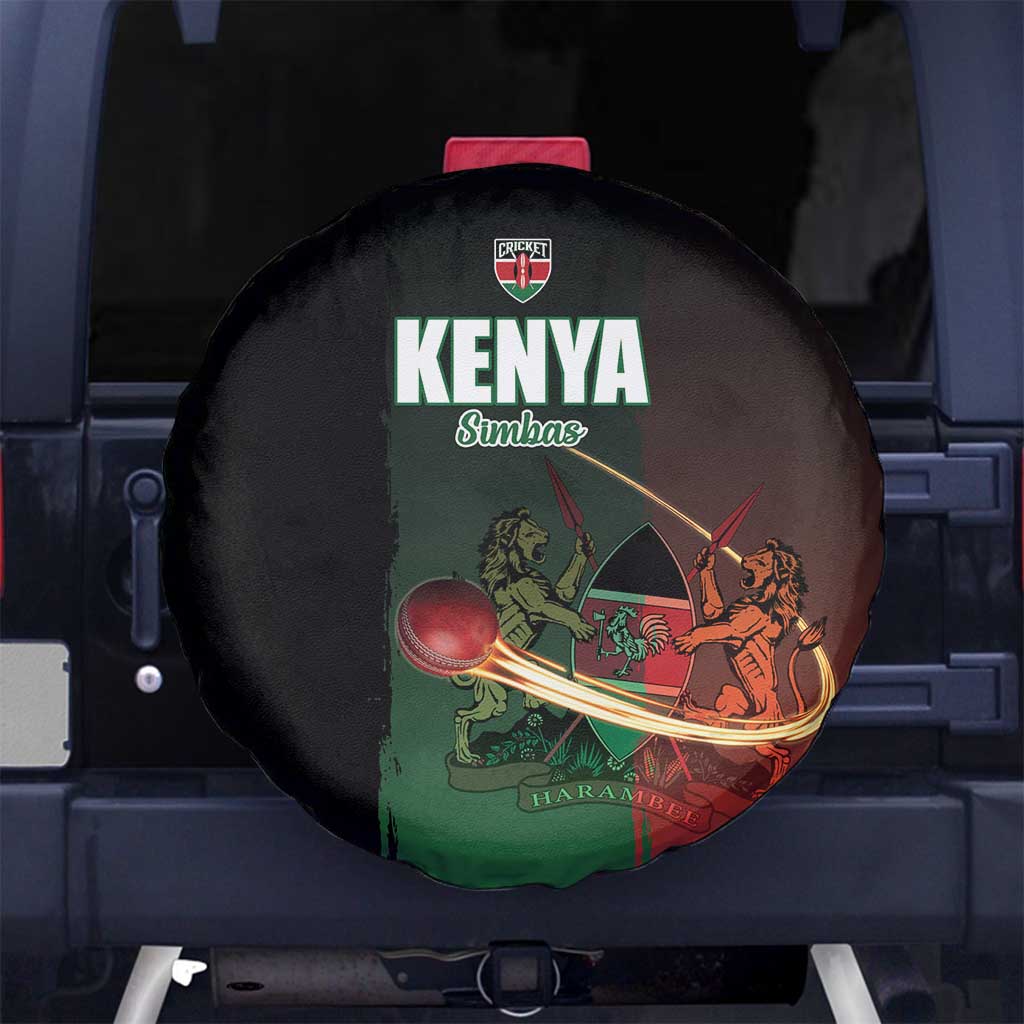 Kenya Cricket Spare Tire Cover Go Simbas Go LT15